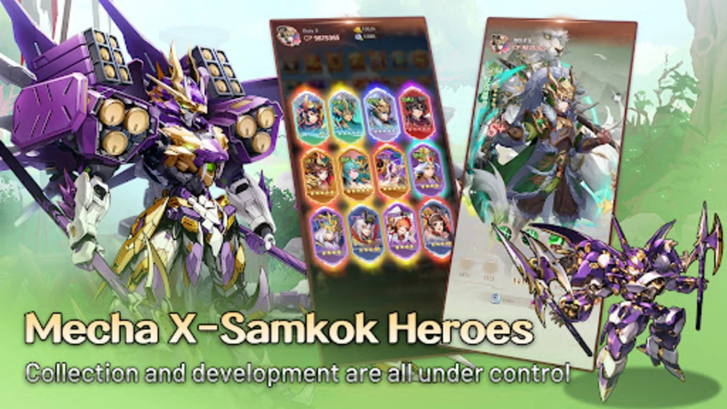 X - Samkok for Android: Futuristic RPG with Mecha Battles