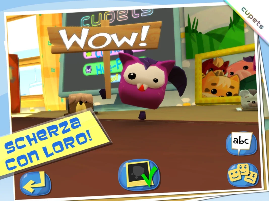 Cupets for Android - An Engaging Virtual Pet App