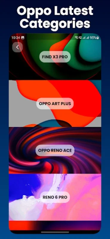 OPPO Walls for Android - High - Quality Wallpapers for Your Device