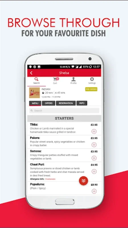 ChefOnline – Order Takeaway App for Android: Convenient UK Food Orders