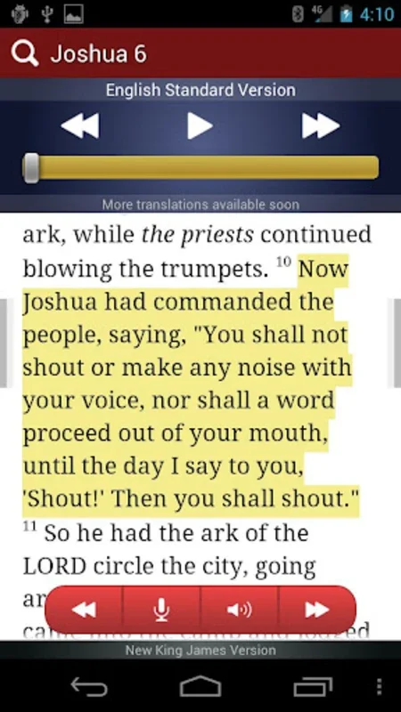 eBible for Android: A Great Way to Read and Listen to the Bible