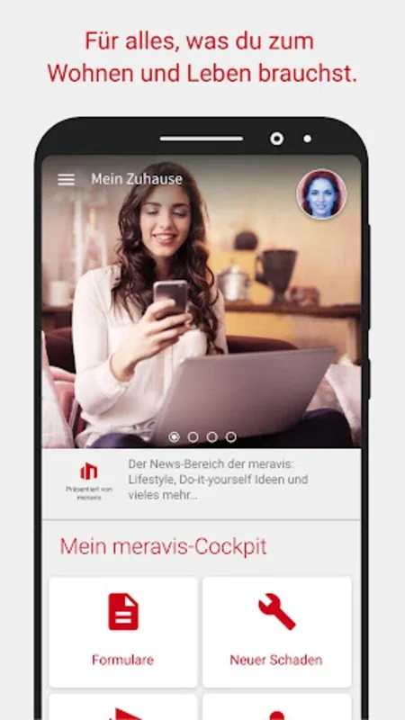 meine.meravis - Die Service-Ap for Android: Streamlined Rental Management