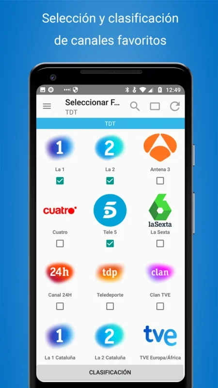 Guía TV+ España TDT EPG for Android - Find Spanish TV Shows