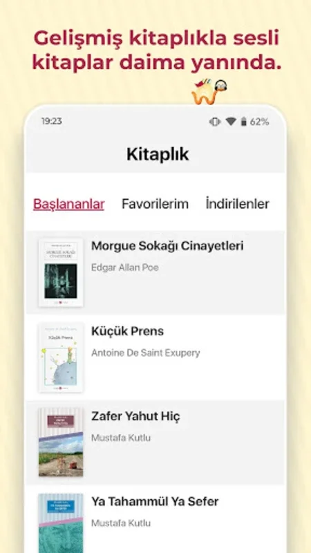 Kitapyurdu Sesli Kitap for Android - Unlimited Audiobooks