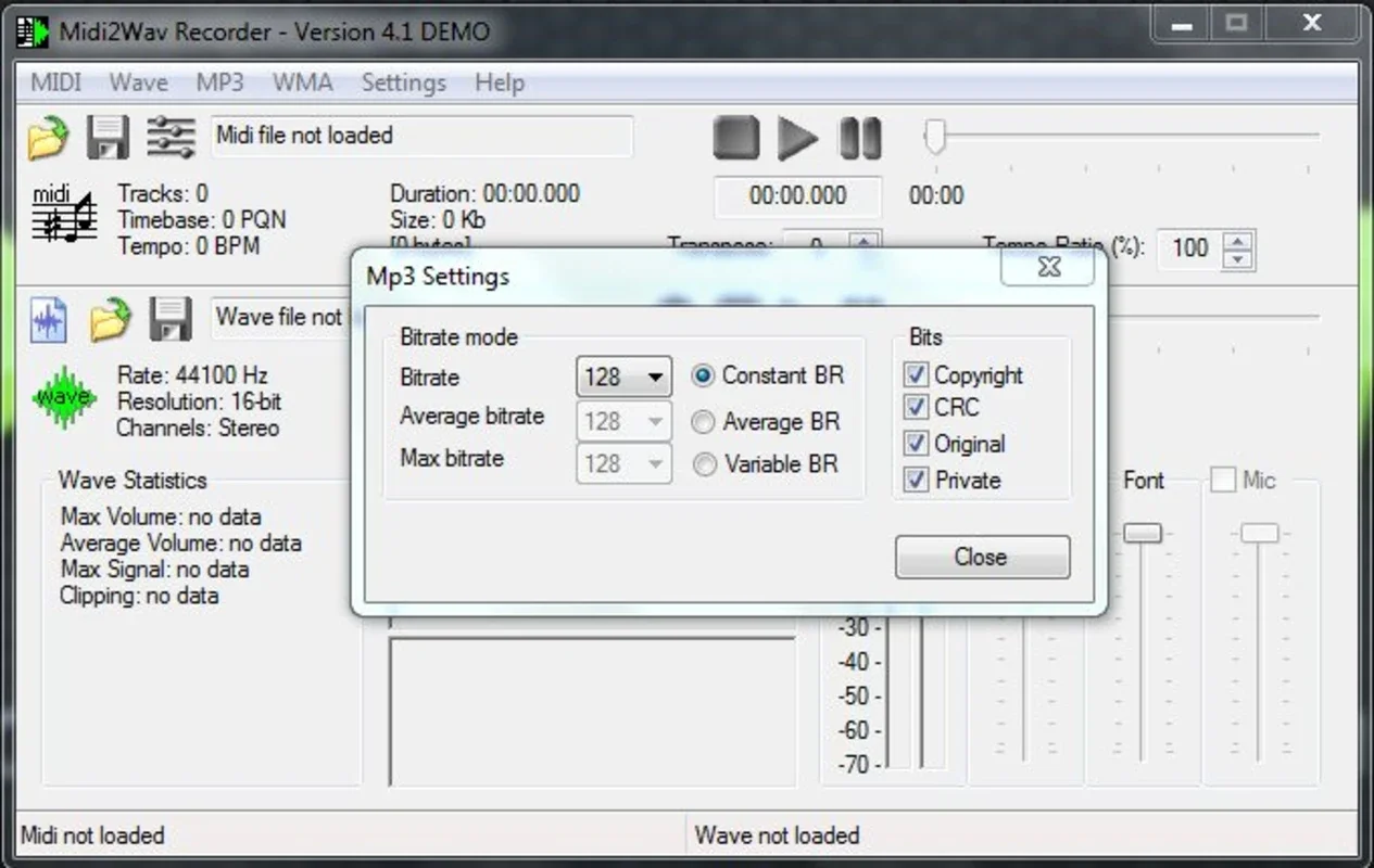 Midi2Wav Recorder for Windows - Free Download