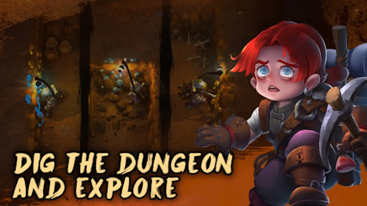 Dig&Dungeons for Android: Immersive Dungeon Adventures