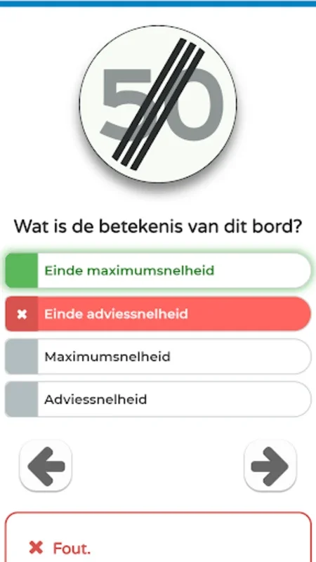 Dutch Traffic Road Signs Nethe for Android - Master Road Signs