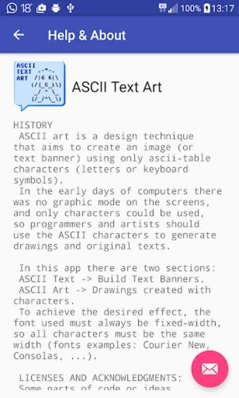 ASCII Text Art for Android - Transform Text into Art