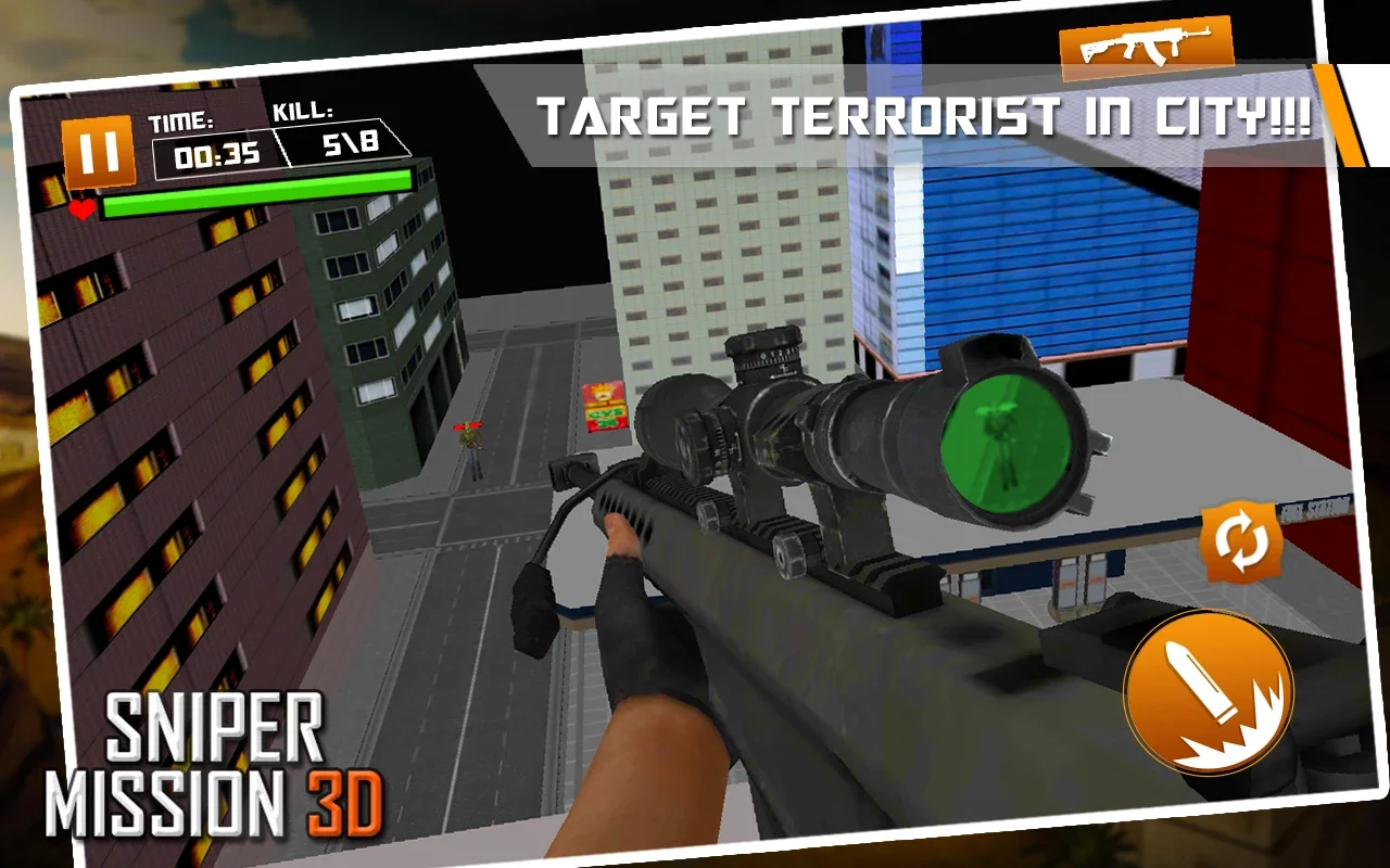 Russian Police Sniper Revenge for Android - Intense Sniper Action