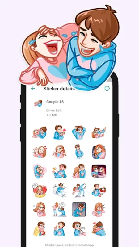 456+ Cute Couple Stickers for Android - Free Download on AppHuts