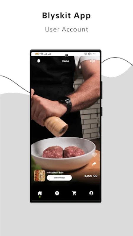 Blyskit for Android - A New Way to Order Meals