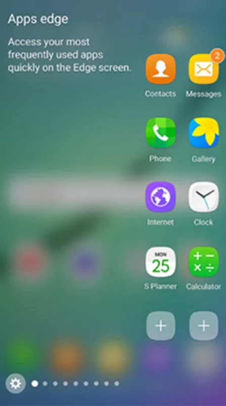 Samsung Apps edge for Android - Instant Access to Favorite Apps