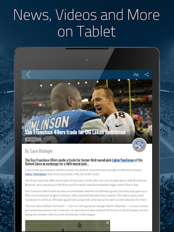 FanSided for Android: Diverse Sports Content