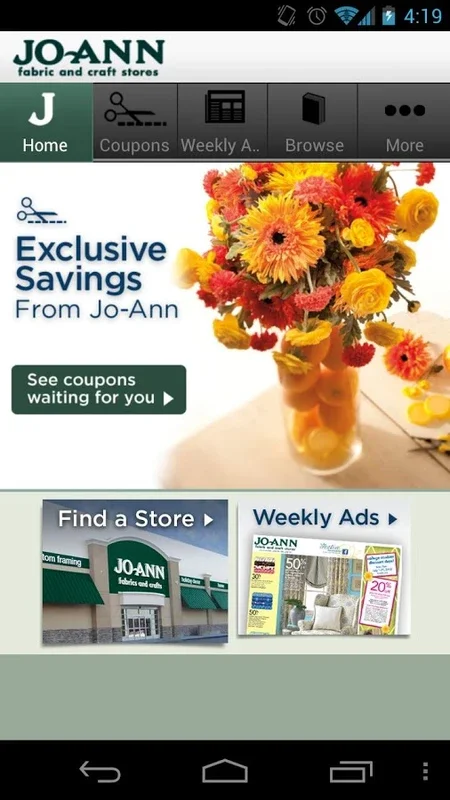 Jo-Ann for Android: The Ultimate Crafting App