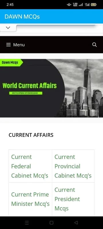 dawnmcqs for Android - Enhance Your Knowledge