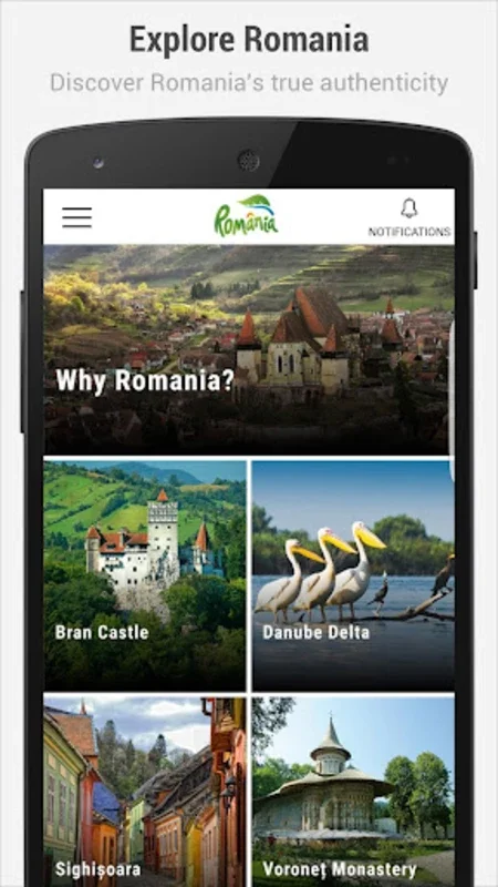 Explore Romania – Official App for Android: Uncover Wonders