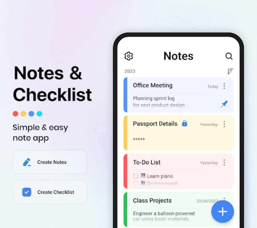 Notes - Checklists & Notepad for Android - Streamline Your Note-taking