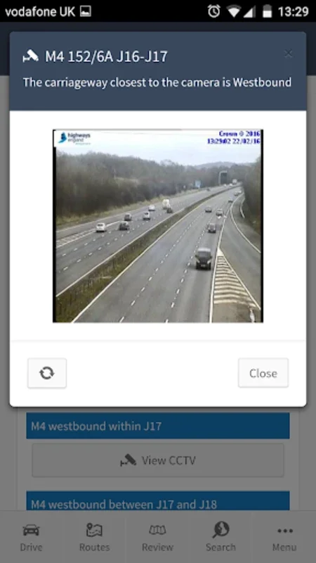 HE Traffic for Android: Monitor UK Road Conditions