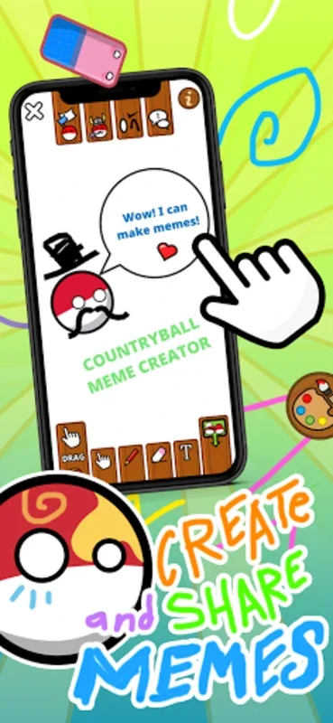 Countryball Potato Mayhem for Android - Engaging Gameplay