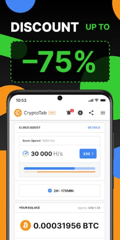 CryptoTab Browser Pro Level for Android - Unlock Fast Browsing & Crypto Earnings