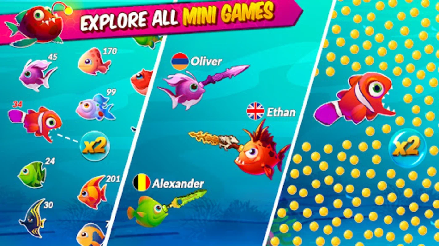 Big Eat Fish Games Shark Games for Android - Dive into an Underwater Adventure