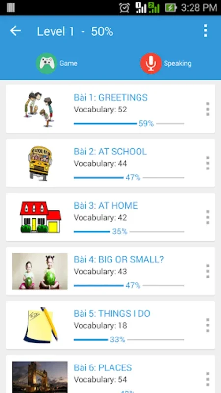 Learn English Vocabulary TFLAT for Android - No Downloading Required