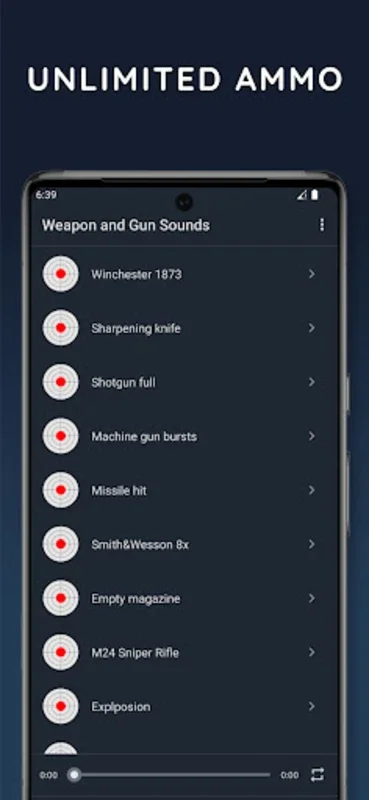 Weapon and Gun Sounds for Android - Authentic Weapon Audio