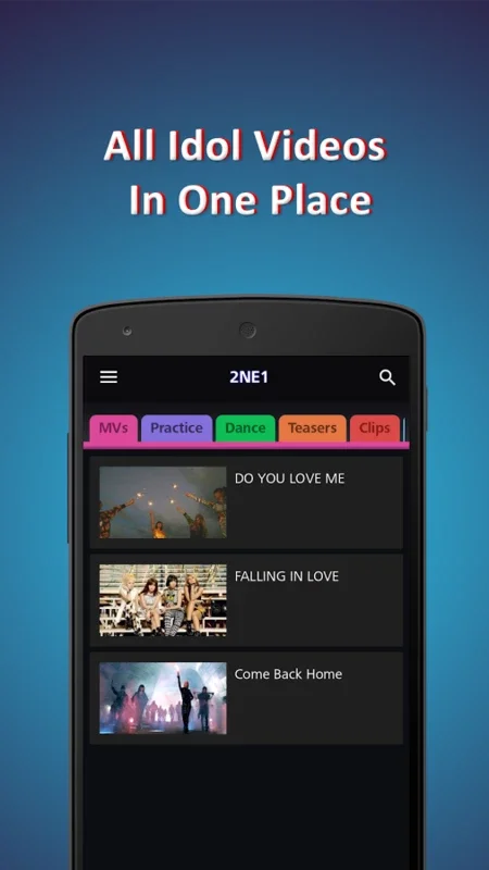 K-pop MV for Android - Immersive K-pop Experience