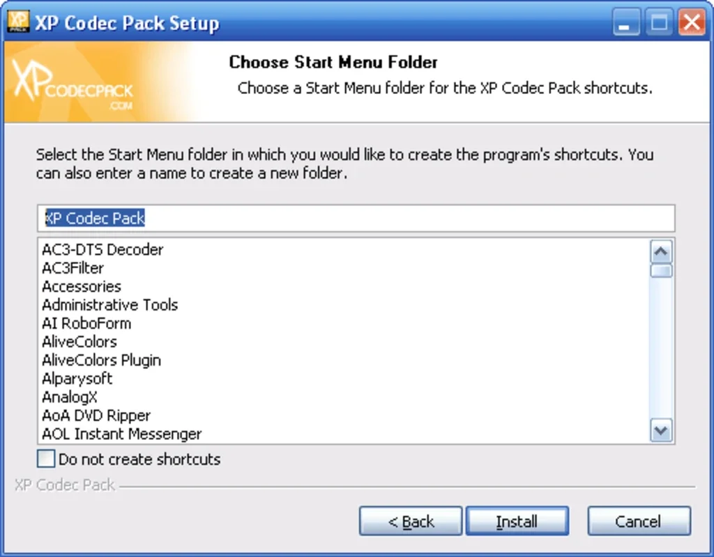 XP Codec Pack for Windows - Play All Media Files Easily