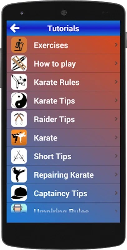 Karate Training for Android: Comprehensive Online Learning