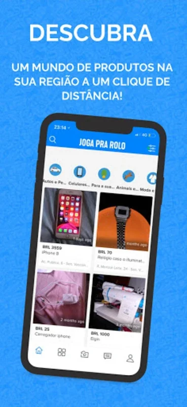 joga pra rolo - Venda e Compra for Android: Eco-Friendly Marketplace