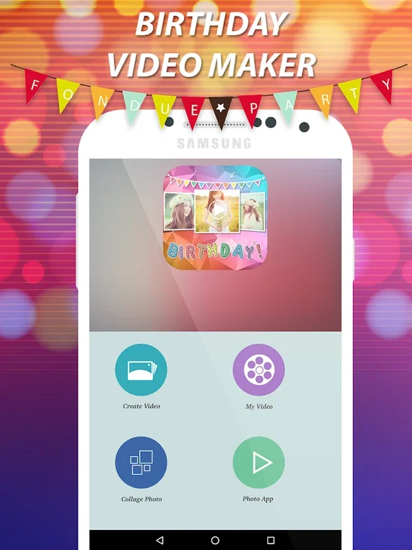 Birthday Video Maker for Android - Create Personalized Videos