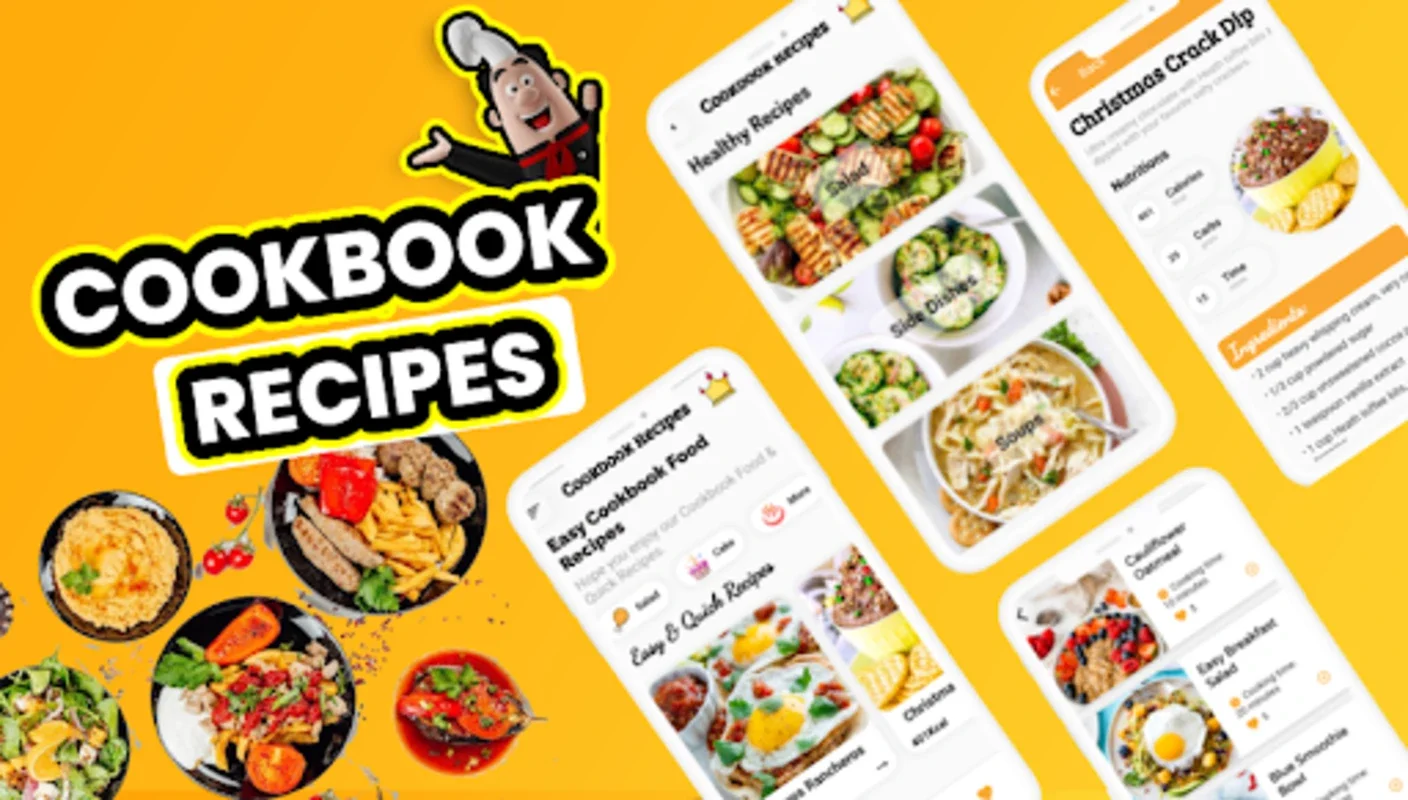 Cookbook Food Recipes - Ofline for Android: Offline Culinary Delights