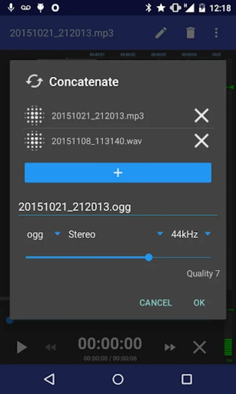 RecForge II for Android: Versatile Audio Recorder & Editor