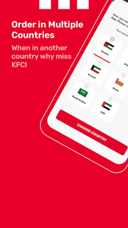 KFC Jordan for Android - Effortless Ordering & Delivery