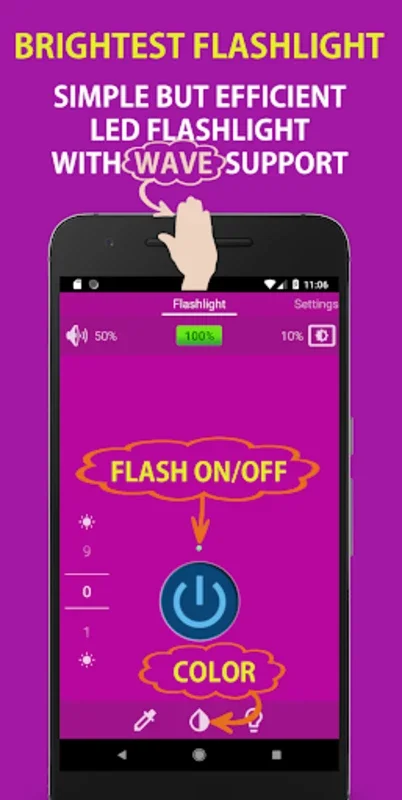 Flashlight by Millenium Apps for Android: Efficient & Feature-Rich