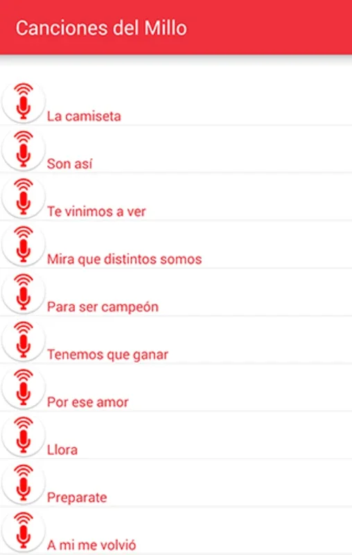 40 Canciones del Millonario for Android - High-Quality Audio App