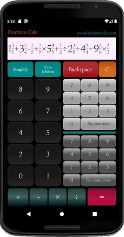 Fraction Calc - Fraction Calculator for Android: Precise Solutions