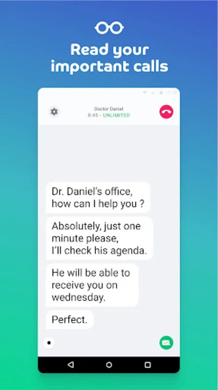 Rogervoice for Android - Transcribe and Connect