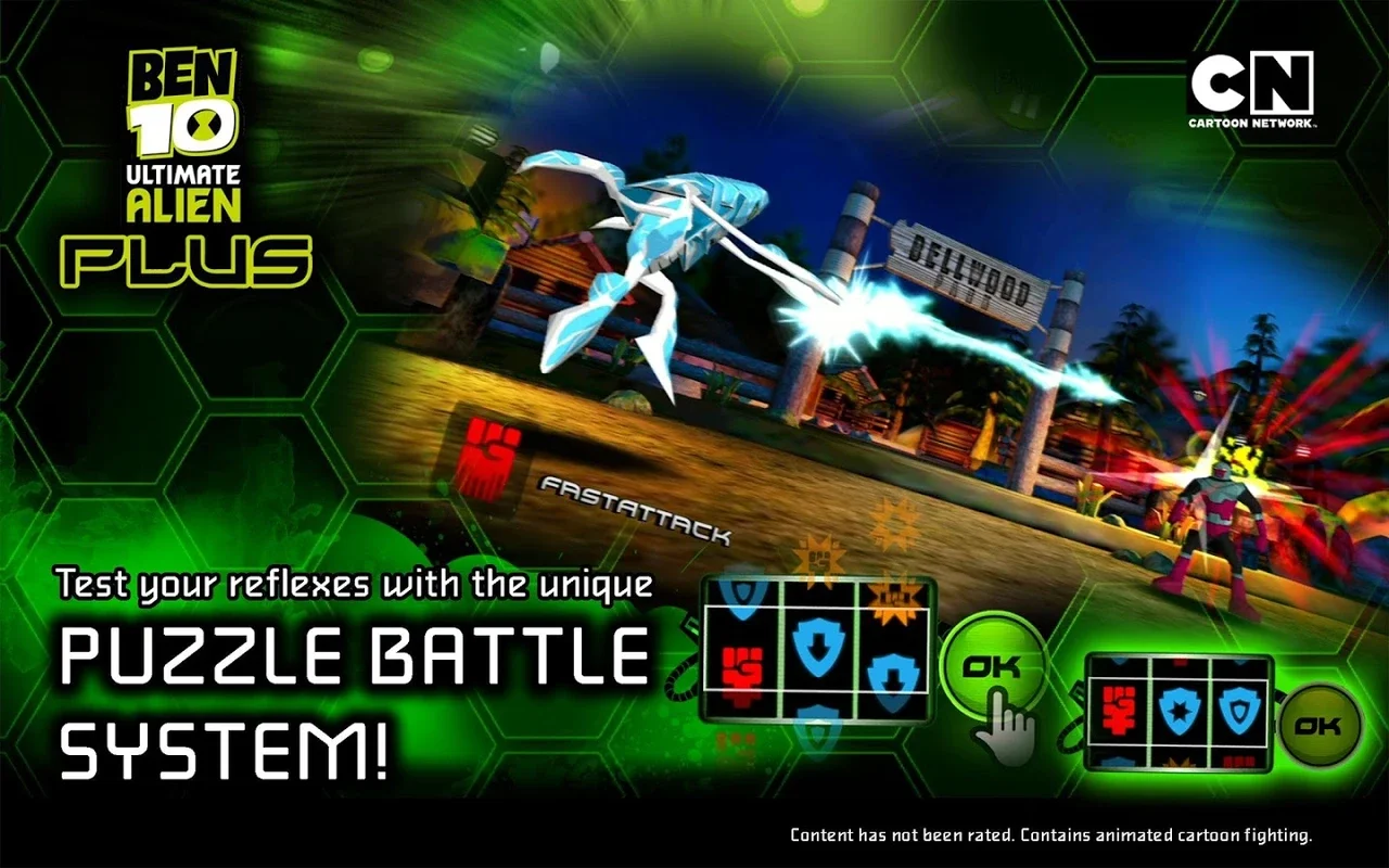 Ben 10 Xenodrome Plus for Android - Engaging Turn-Based Battles