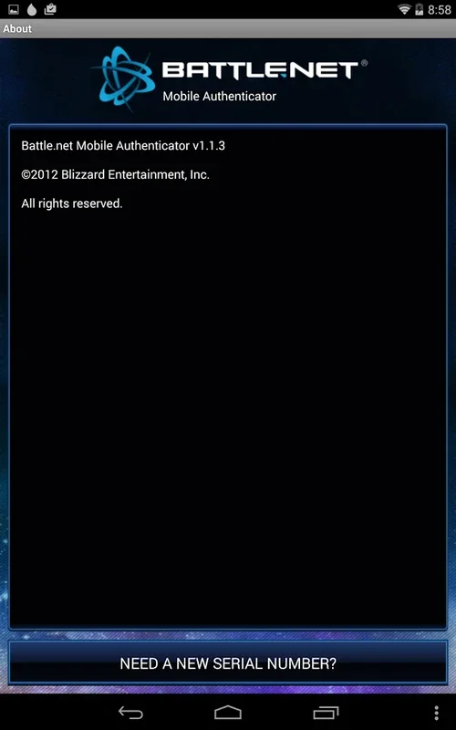 Battle.net Authenticator for Android: Extra Security Layer