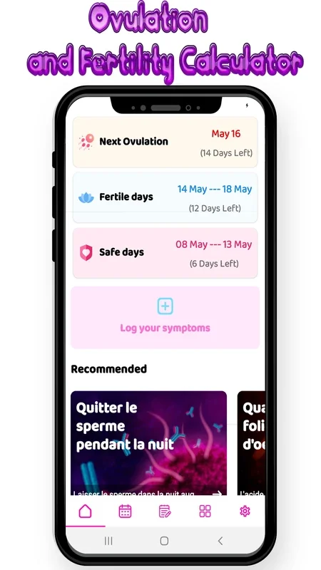 Ovulation and Fertility Calculator for Android: Manage Your Cycles