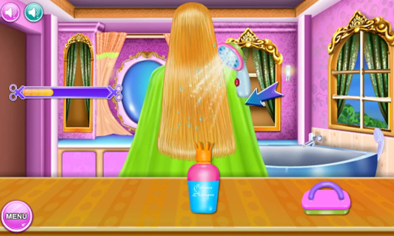 Princess Hairdo Salon for Android - Stylish Makeovers