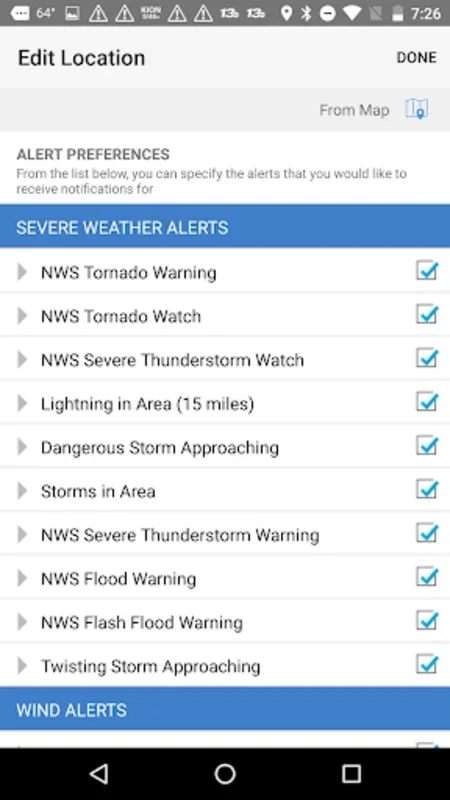 FirstAlertWX for Android - Comprehensive Weather Updates