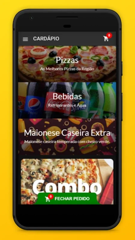 Pizzaria Açoriana Tubarão for Android - Order Pizza with Ease