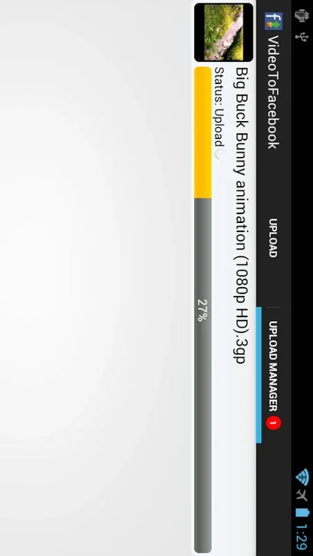 Video to Facebook for Android - Effortless Video Uploads