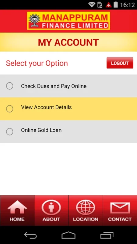 Manappuram Finance for Android - Manage Online Gold Loans Easily