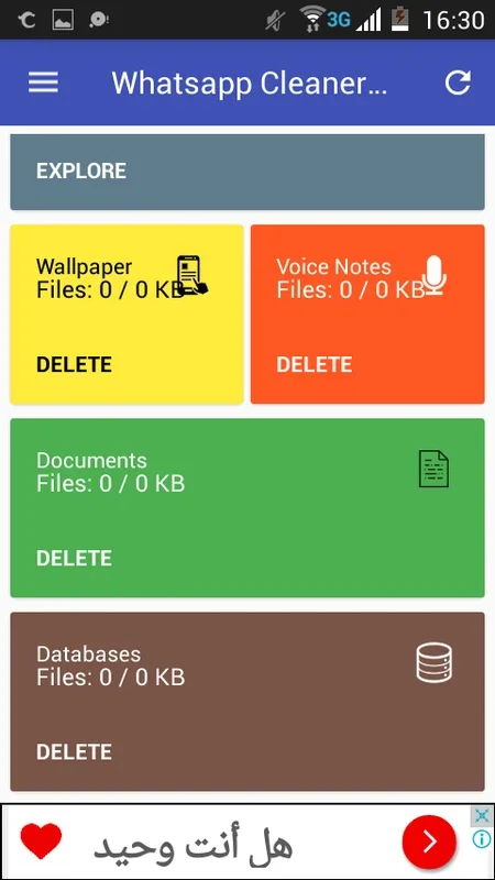 Whatsapp Cleaner App for Android - Free Up Space