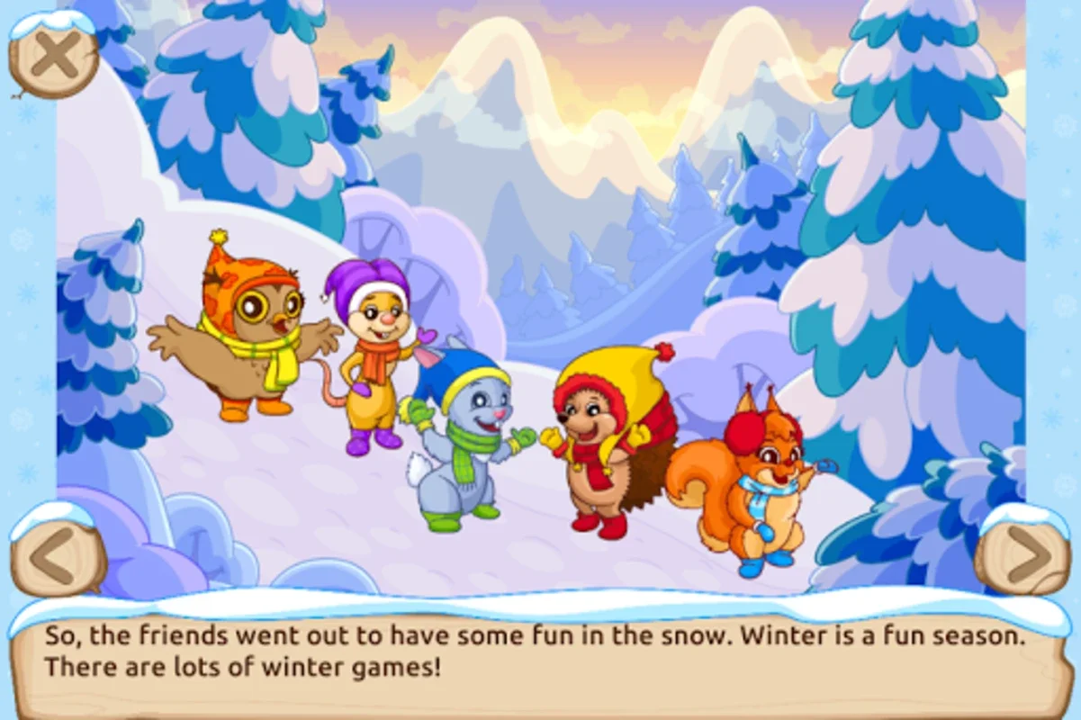 Hedgehog's Adventures Part 3 for Android - Engaging Winter Game