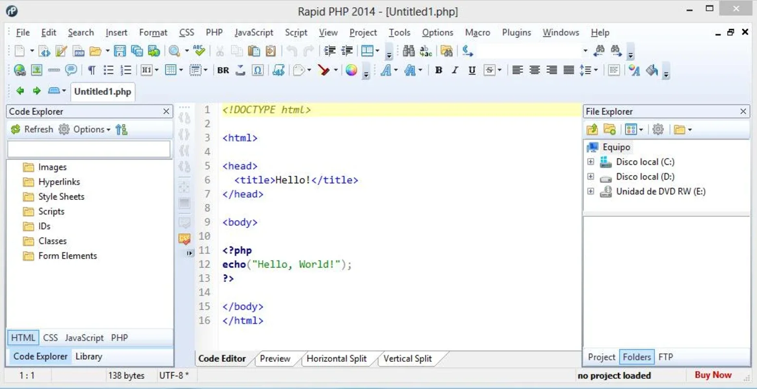 Rapid PHP Editor: Powerful PHP IDE for Windows